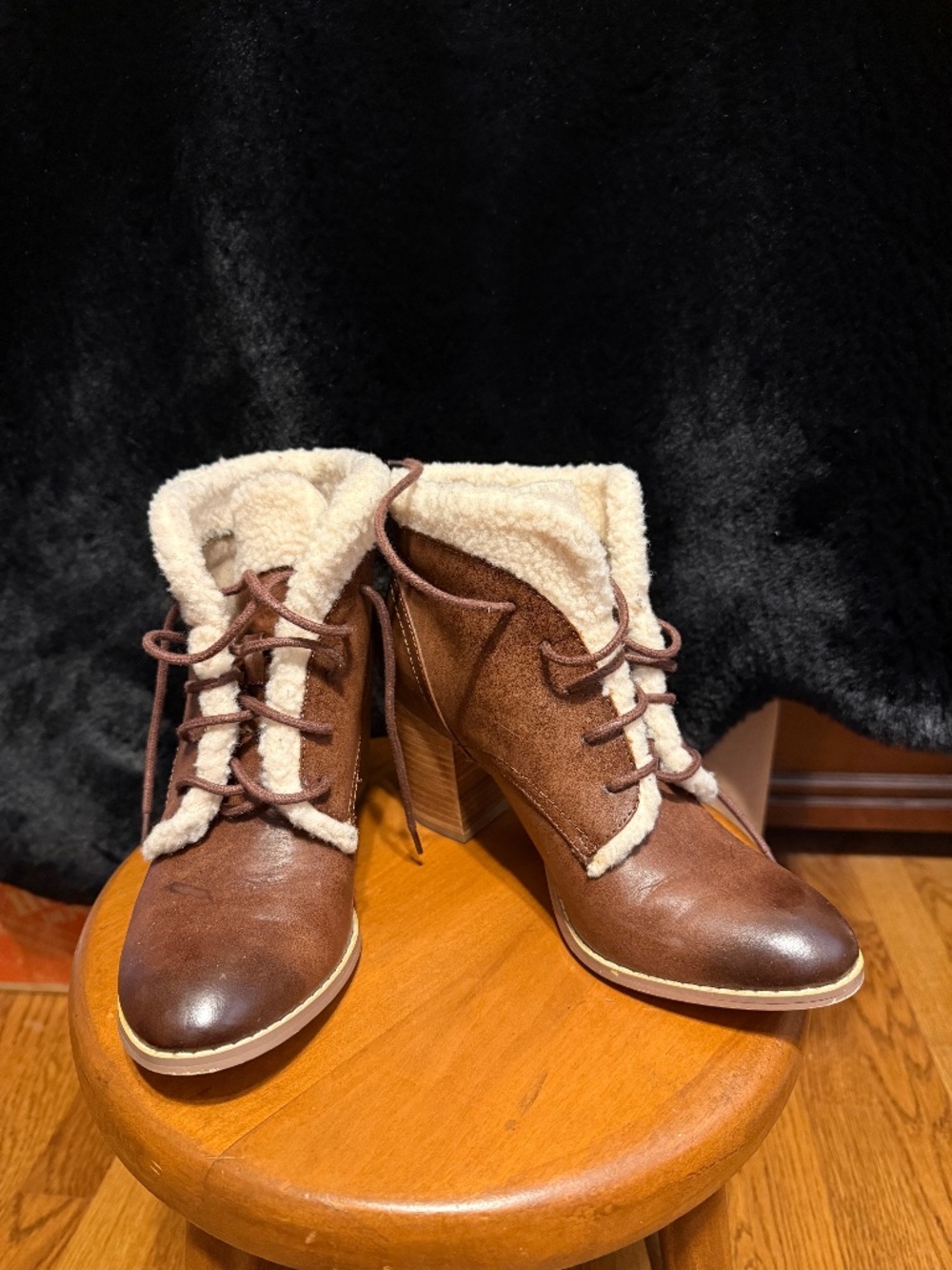 Restricted high heel bootie